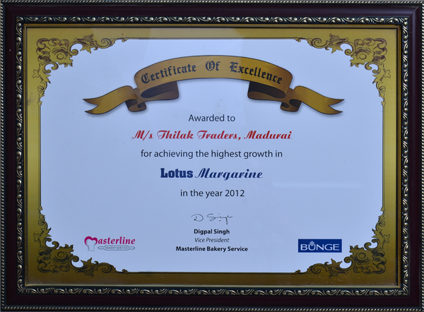 Thilak Traders - Leading Supplier of all Bakery Fats and Ingredients in Madurai,Tamilnadu -For Enquiry: +91 - 9443133231 , +91 - 9843261177